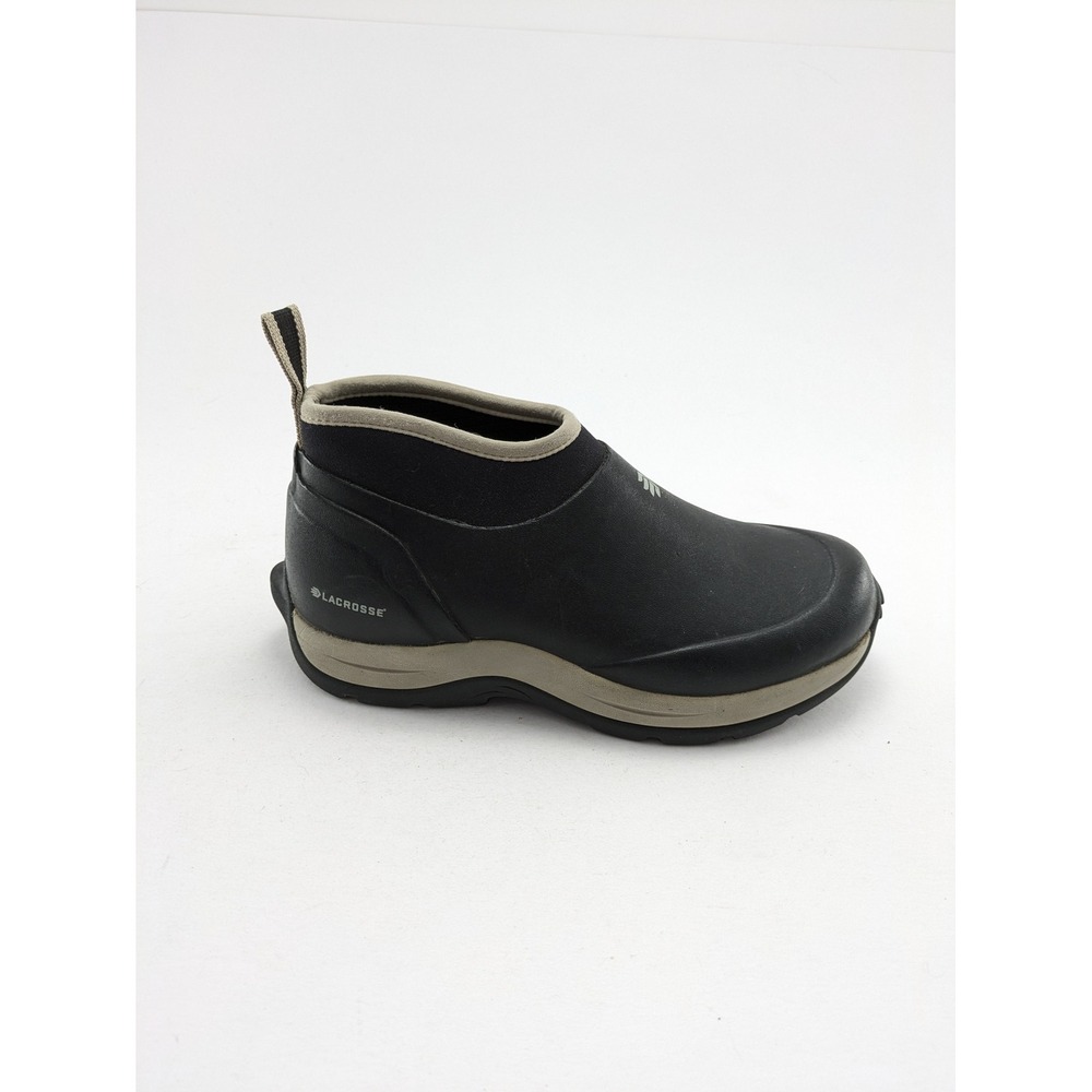 Womens LaCrosse Alpha Meadow 3.5in Black Rubber Work Shoes 656142‎ Size 7 - Picture 3 of 7